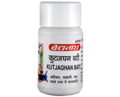 Кутаджа екстракт Байд'янатх (Kutaja extract Baidyanath), 40 таблеток - 12 грам Кутаджа екстракт Байд'янатх (Kutaja extract Baidyanath), 40 таблеток - 12 грам