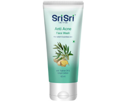 Гель для вмивання для проблемної шкіри Шрі Шрі Таттва (Anti acne face wash Sri Sri Tattva), 60 мл Гель для вмивання для проблемної шкіри Шрі Шрі Таттва (Anti acne face wash Sri Sri Tattva), 60 мл