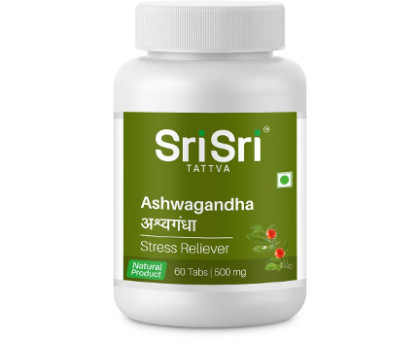 Ашваганда Шрі Шрі Таттва (Ashwagandha Sri Sri Tattva), 60 таблеток Ашваганда Шрі Шрі Таттва (Ashwagandha Sri Sri Tattva), 60 таблеток
