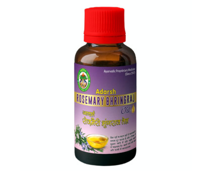 Розмарин Брінгарадж масло Адарш Аюрведік (Rosemary Bhringaraj oil Adarsh Ayurvedic), 100 мл Розмарин Брінгарадж масло Адарш Аюрведік (Rosemary Bhringaraj oil Adarsh Ayurvedic), 100 мл