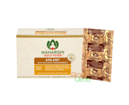 Амлант Махаріши Аюрведа (Amlant Maharishi Ayurveda), 60 таблеток Амлант Махаріши Аюрведа (Amlant Maharishi Ayurveda), 60 таблеток