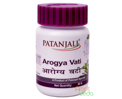 Арог’я ваті Патанджалі (Arogya vati Patanjali), 80 таблеток Арог’я ваті Патанджалі (Arogya vati Patanjali), 80 таблеток