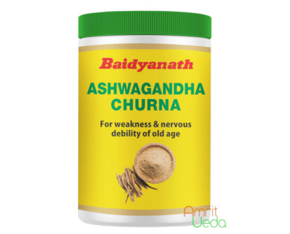 Ашваганда порошок Байд'янатх (Ashwagandha powder Baidyanath), 100 грам Ашваганда порошок Байд'янатх (Ashwagandha powder Baidyanath), 100 грам