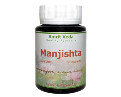 Манджишта Амріт Веда (Manjishta Amrit Veda), 60 капсул Манджишта Амріт Веда (Manjishta Amrit Veda), 60 капсул