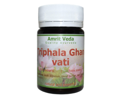 Тріфала екстракт Амріт Веда (Triphala extract Amrit Veda), 60 таблеток Тріфала екстракт Амріт Веда (Triphala extract Amrit Veda), 60 таблеток