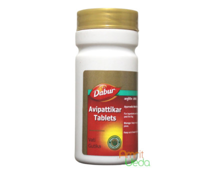 Авіпаттікар Дабур (Avipattikar Dabur), 60 таблеток Авіпаттікар Дабур (Avipattikar Dabur), 60 таблеток