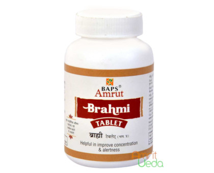 Брамі БАПС (Brahmi BAPS), 125 таблеток - 75 грам Брамі БАПС (Brahmi BAPS), 125 таблеток - 75 грам