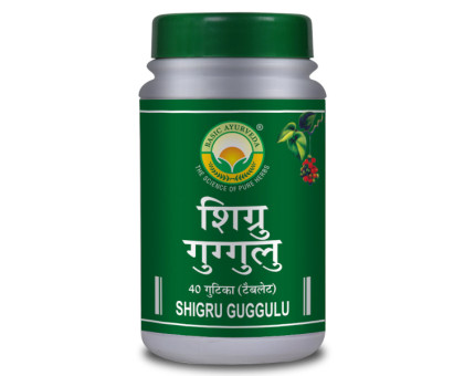 Shigru Guggul Basic Ayurveda, 40 tablets Shigru Guggul Basic Ayurveda, 40 tablets
