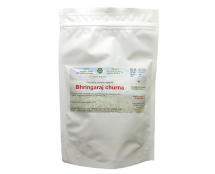 Брінгарадж порошок Адарш Аюрведік (Bhringaraj powder Adarsh Ayurvedic), 100 грам Брінгарадж порошок Адарш Аюрведік (Bhringaraj powder Adarsh Ayurvedic), 100 грам