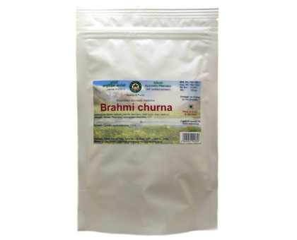 Брамі порошок Адарш Аюрведік (Brahmi powder Adarsh Ayurvedic), 100 грам Брамі порошок Адарш Аюрведік (Brahmi powder Adarsh Ayurvedic), 100 грам