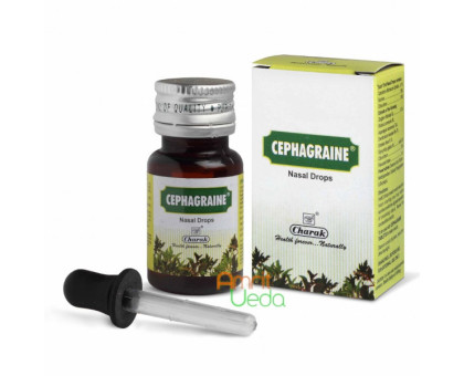 Сефагрейн краплі Чарак (Cephagraine nasal drops Charak), 15 мл Сефагрейн краплі Чарак (Cephagraine nasal drops Charak), 15 мл