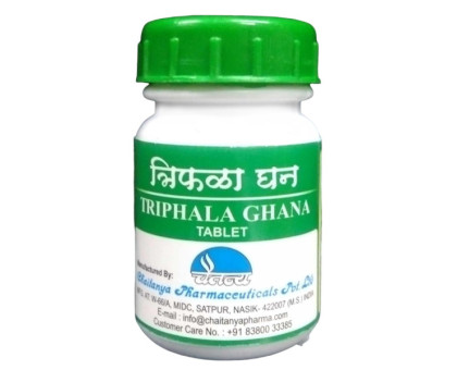 Triphala extract Chaitanya (Triphala extracta Chaitanya), 60 tablets Triphala extract Chaitanya (Triphala extracta Chaitanya), 60 tablets