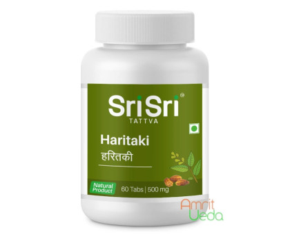 Харітакі Шрі Шрі Таттва (Haritaki Sri Sri Tattva), 60 таблеток Харітакі Шрі Шрі Таттва (Haritaki Sri Sri Tattva), 60 таблеток