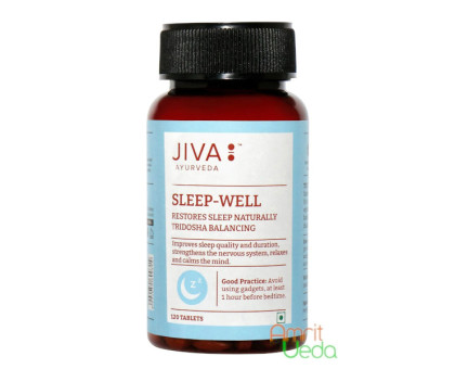 Сліп-Велл Джива (Sleep-Well Jiva), 120 таблеток Сліп-Велл Джива (Sleep-Well Jiva), 120 таблеток