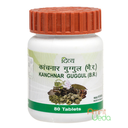 Канчнар Гуггул Патанджалі (Kanchnar Guggul Patanjali), 40 таблеток Канчнар Гуггул Патанджалі (Kanchnar Guggul Patanjali), 40 таблеток