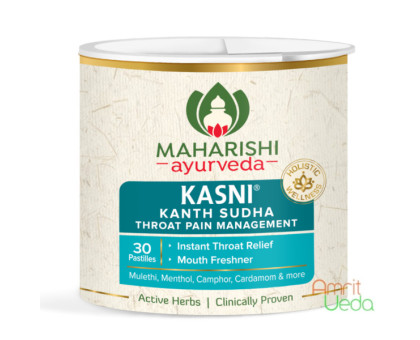 Кантх Судха Махаріши Аюрведа (Kanth sudha Maharishi Ayurveda), 30 таблеток - 3 грама - 3 грама Кантх Судха Махаріши Аюрведа (Kanth sudha Maharishi Ayurveda), 30 таблеток - 3 грама - 3 грама