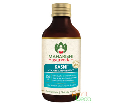Сироп від кашлю Касні Махаріши Аюрведа (Cough syrup Kasni Maharishi Ayurveda), 100 мл Сироп від кашлю Касні Махаріши Аюрведа (Cough syrup Kasni Maharishi Ayurveda), 100 мл