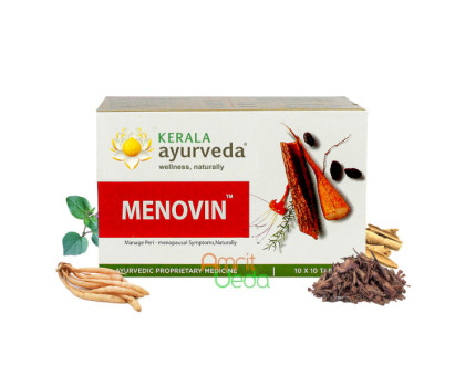Меновін Керала Аюрведа (Menovin Kerala Ayurveda), 100 таблеток Меновін Керала Аюрведа (Menovin Kerala Ayurveda), 100 таблеток