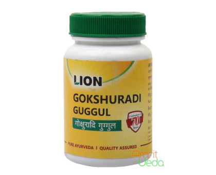 Гокшураді Гуггул Лайон (Gokshuradi Gugul Lion), 100 таблеток Гокшураді Гуггул Лайон (Gokshuradi Gugul Lion), 100 таблеток