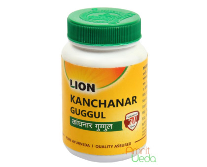 Канчнар Гуггул Лайон (Kanchnar Guggul Lion), 100 таблеток Канчнар Гуггул Лайон (Kanchnar Guggul Lion), 100 таблеток