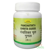 Панчатікта Гріт Гуггул (Panchatikta Ghrit Guggul), 100 таблеток - 50 грам