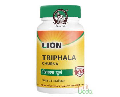 Тріфала порошок Лайон (Triphala powder Lion), 100 грам Тріфала порошок Лайон (Triphala powder Lion), 100 грам