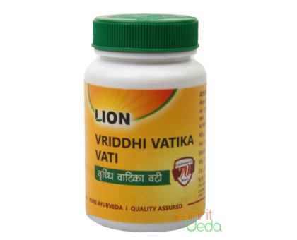 Врідхівадіка ваті Лайон (Vriddhi Vatika vati Lion), 100 таблеток Врідхівадіка ваті Лайон (Vriddhi Vatika vati Lion), 100 таблеток