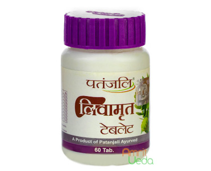 Лів Амріт Патанджалі (Liv Amrit Patanjali), 60 таблеток Лів Амріт Патанджалі (Liv Amrit Patanjali), 60 таблеток