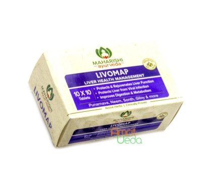 Лівомап Махаріши Аюрведа (Livomap Maharishi Ayurveda), 100 таблеток Лівомап Махаріши Аюрведа (Livomap Maharishi Ayurveda), 100 таблеток