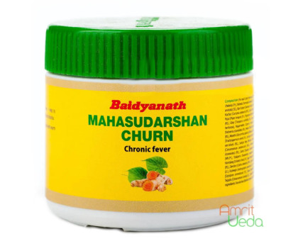 Махасударшан порошок Байд'янатх (Mahasudarshan powder Baidyanath), 50 грам Махасударшан порошок Байд'янатх (Mahasudarshan powder Baidyanath), 50 грам
