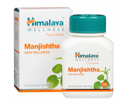 Манджишта Хімалая (Manjishta Himalaya), 60 таблеток Манджишта Хімалая (Manjishta Himalaya), 60 таблеток