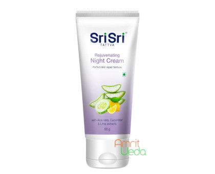 Крем Нічний відновлюючий Шрі Шрі Таттва (Night Cream Sri Sri Tattva), 60 грам Крем Нічний відновлюючий Шрі Шрі Таттва (Night Cream Sri Sri Tattva), 60 грам