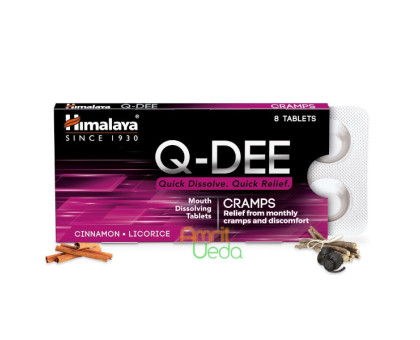 К'ю-Ді Кремпс Хімалая (Q-DEE Cramps Himalaya), 8 таблеток К'ю-Ді Кремпс Хімалая (Q-DEE Cramps Himalaya), 8 таблеток