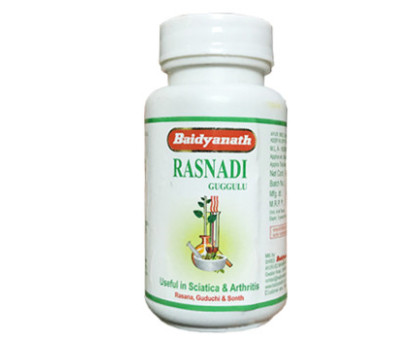 Раснаді Гуггул Байд'янатх (Rasnadi Guggulu Baidyanath), 80 таблеток - 30 грам Раснаді Гуггул Байд'янатх (Rasnadi Guggulu Baidyanath), 80 таблеток - 30 грам