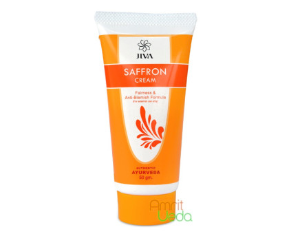 Крем з шафраном Джива (Saffron cream Jiva), 50 грам Крем з шафраном Джива (Saffron cream Jiva), 50 грам