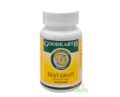 Шатаварі ГудЕртх (Shatavari GoodEarth), 60 капсул Шатаварі ГудЕртх (Shatavari GoodEarth), 60 капсул