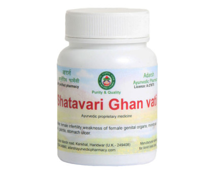 Шатаварі екстракт Адарш Аюрведік (Shatavari extract Adarsh Ayurvedic), 20 грам ~ 50 таблеток Шатаварі екстракт Адарш Аюрведік (Shatavari extract Adarsh Ayurvedic), 20 грам ~ 50 таблеток