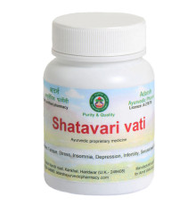 Шатаварі ваті (Shatavari vati), 100 грам ~ 180 таблеток