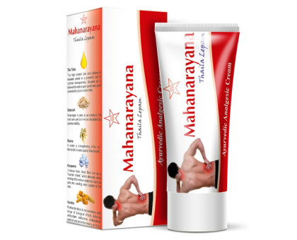 Маханараян крем СКМ Сіддха Аюрведа (Mahanarayan cream SKM Siddha Ayurveda), 35 грам Маханараян крем СКМ Сіддха Аюрведа (Mahanarayan cream SKM Siddha Ayurveda), 35 грам