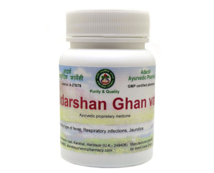 Сударшан екстракт Адарш Аюрведік (Sudarshan extract Adarsh Ayurvedic), 20 грам ~ 55 таблеток Сударшан екстракт Адарш Аюрведік (Sudarshan extract Adarsh Ayurvedic), 20 грам ~ 55 таблеток