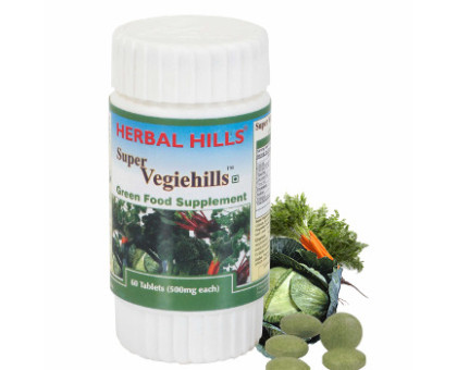 Супер Веггіхілс Хербалхілс (Super Vegiehills Herbalhills), 60 таблеток Супер Веггіхілс Хербалхілс (Super Vegiehills Herbalhills), 60 таблеток