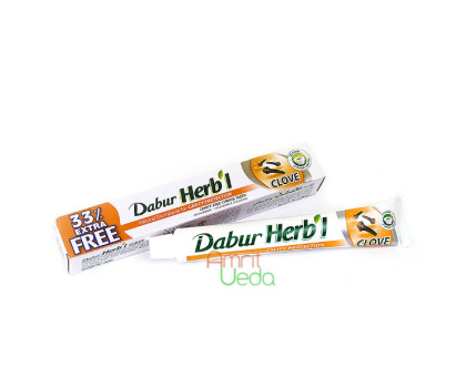 Зубна паста Гвоздика Дабур (Toothpaste Clove Dabur), 100 грам Зубна паста Гвоздика Дабур (Toothpaste Clove Dabur), 100 грам