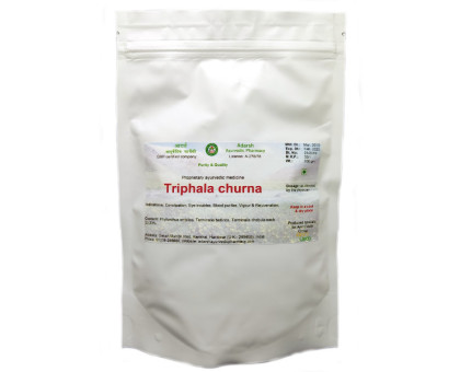 Тріфала порошок Адарш Аюрведік (Triphala powder Adarsh Ayurvedic), 100 грам Тріфала порошок Адарш Аюрведік (Triphala powder Adarsh Ayurvedic), 100 грам