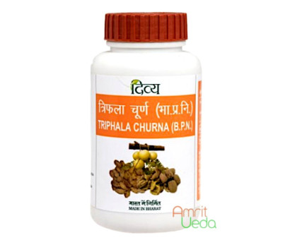 Тріфала порошок Патанджалі (Trifala powder Patanjali), 100 грам Тріфала порошок Патанджалі (Trifala powder Patanjali), 100 грам