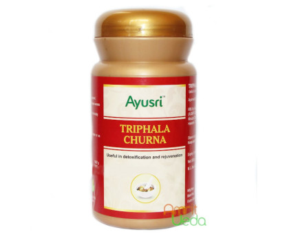 Тріфала порошок Сахул-Аюшрі (Triphala powder Sahul-Ayusri), 500 грам Тріфала порошок Сахул-Аюшрі (Triphala powder Sahul-Ayusri), 500 грам