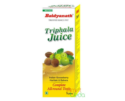 Тріфала сік Байд'янатх (Triphala juice Baidyanath), 1 літр Тріфала сік Байд'янатх (Triphala juice Baidyanath), 1 літр