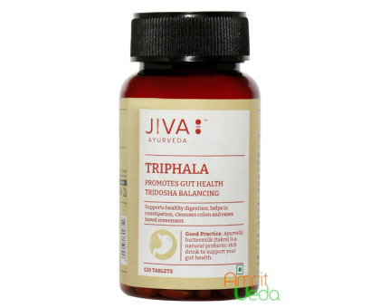 Тріфала Джива (Triphala Jiva), 120 таблеток Тріфала Джива (Triphala Jiva), 120 таблеток