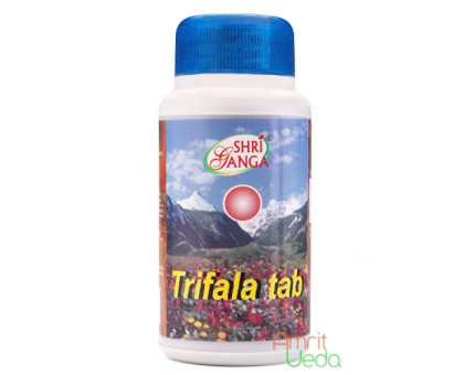 Тріфала Шрі Ганга (Triphala Shri Ganga), 200 таблеток - 85 грам Тріфала Шрі Ганга (Triphala Shri Ganga), 200 таблеток - 85 грам