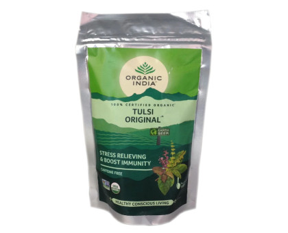 Чай Тулсі Оріджинал Органік Індія (Tulsi original tea Organic India), 100 грам Чай Тулсі Оріджинал Органік Індія (Tulsi original tea Organic India), 100 грам