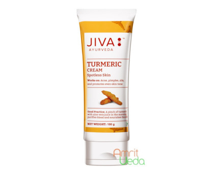 Крем з куркумою Джива (Turmeric cream Jiva), 100 грам Крем з куркумою Джива (Turmeric cream Jiva), 100 грам